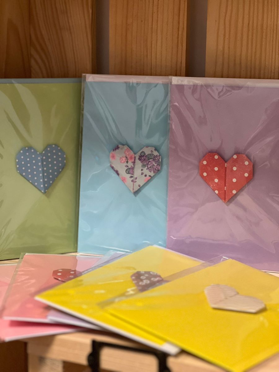 Origami - Grußkarten - Billet - Postkarten - Artikel
