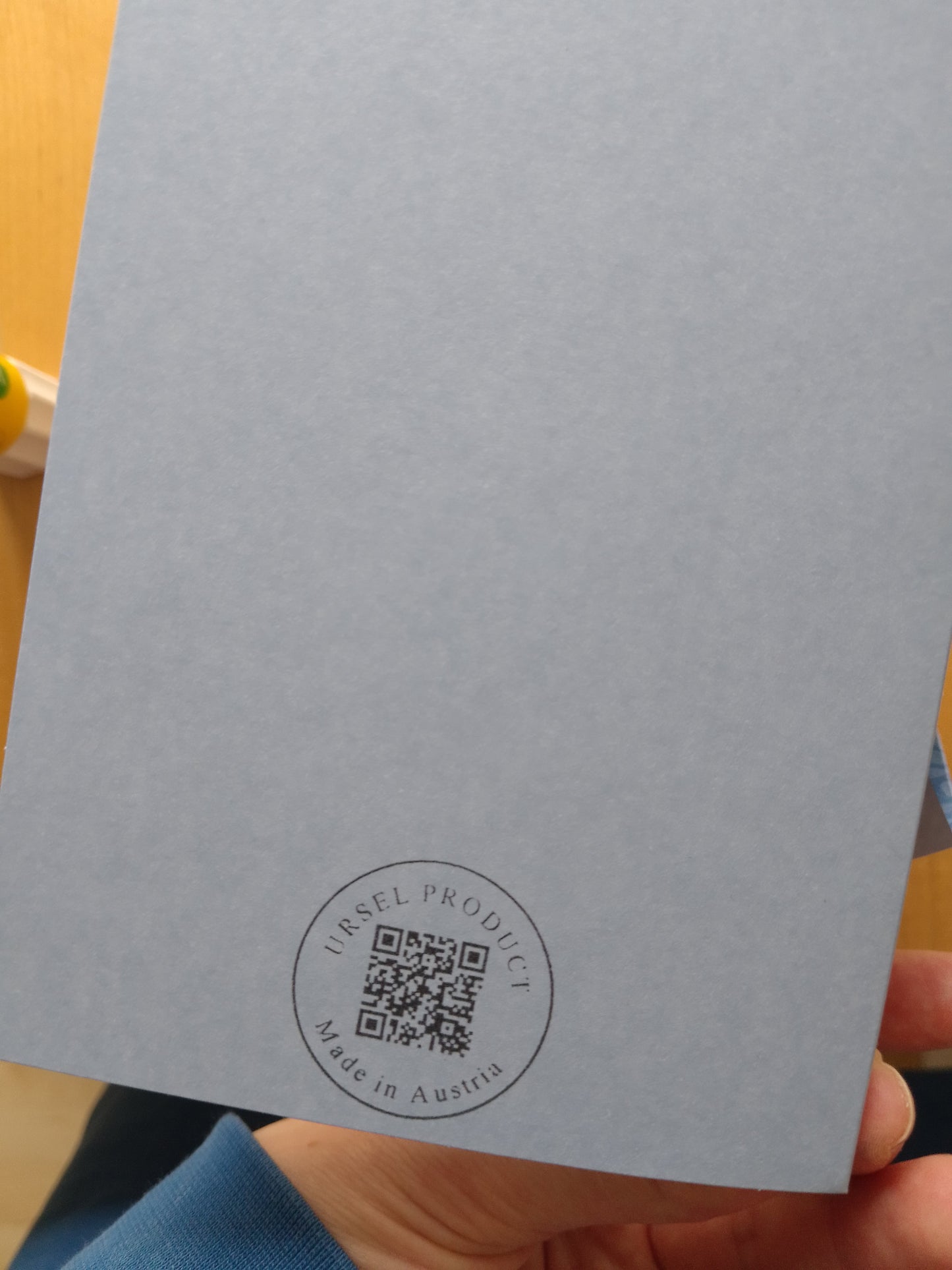 Handarbeit - Unikat - Grußkarte mit Briefumschlag - magnetisch