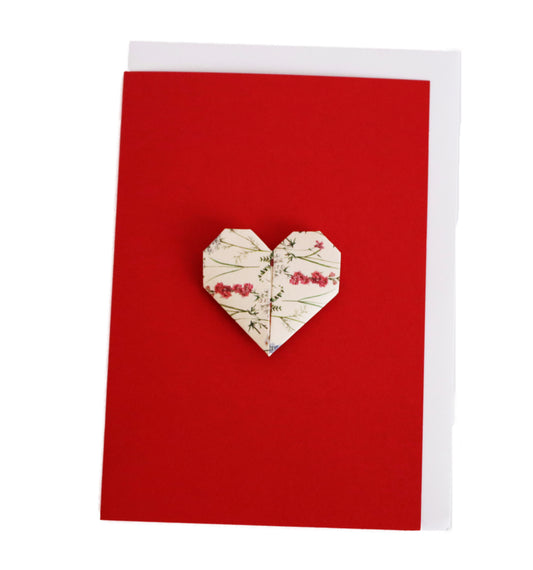Herz Grußkarte - Valentinstag